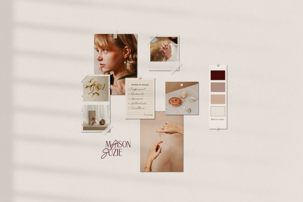 moodboard identite visuelle marque