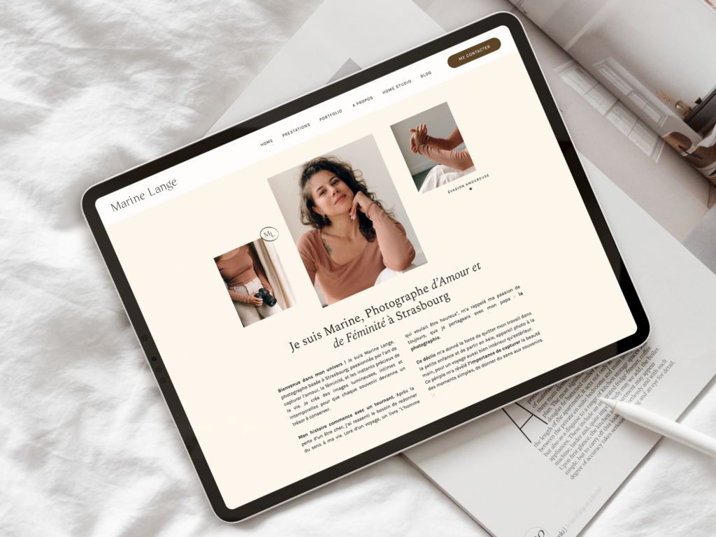 refonte site web showit